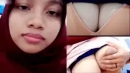 ABG Jilbab Merah Jilat Melet OmeTV Video by HQporner