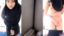 VCS Aisyah Daun Masih Muda Hijab Hitam Video by Eporner