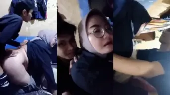 Hijab BBW Semok Kacamata Ngewe Video by TubeV