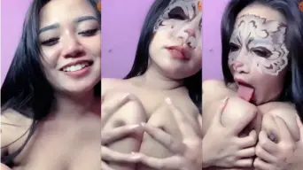 DreamLive Lilly Mendesah Remas Toket Video by SangeLink