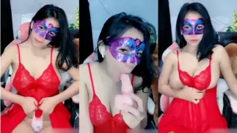 Babyzeta Nyepong Dildo MangoLive Video by RedTube