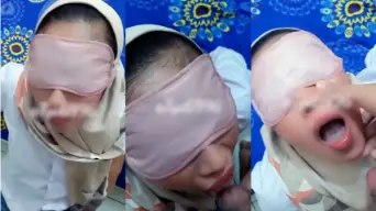 Istri Jilbab Penyuka Pejuh Crotin Dimulutnya Video by PornOne