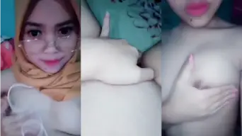 ABG Hijab Bekacamata Montok Bugil Video by Eporner