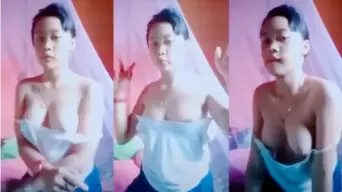 Viral Tiktokers Cantik Goyang Tanpa Bra Video by BOKEPSIN