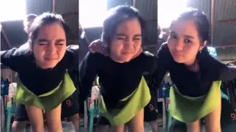 Kakak Adik Main Didapur Selagi Sepi