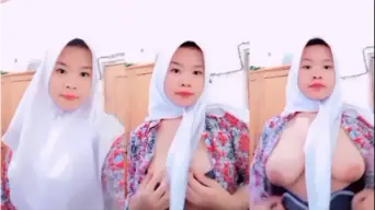 Putri Syuhada Hijab Baju Batik Viral Video by xVideos
