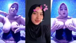 Jilbab Tobrut Mirip Tiktokers Cantik Viral Video by HQporner