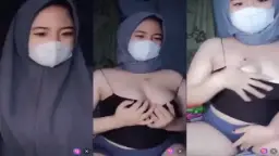 ABG Jilbar Masker Remas Nenen Video by Eporner